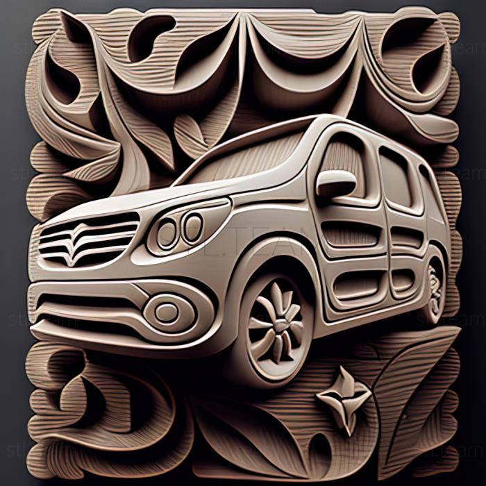 3D модель Mercedes Benz Citan (STL)